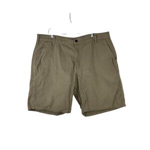 Carhartt Shorts Mens 42 Khaki Relaxed Fit Outdoors Work Wear Casual